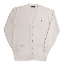 画像をギャラリービューアに読み込む, スクール カーディガン 女子 コットン 制服 ニット S~L OLIVE des OLIVE school レディース 学生 スクールカーディガン ワンポイント 綿 薄手 (送料無料) (在庫限り)