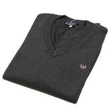 画像をギャラリービューアに読み込む, スクールセーター 女子 コットン 制服 ニット Vネック S~L OLIVE des OLIVE スクールニット 学生 女子高生 女の子 レディース 防寒 綿 ワンポイント (送料無料) (在庫限り)