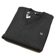 画像をギャラリービューアに読み込む, スクールセーター 女子 コットン 制服 ニット Vネック S~L OLIVE des OLIVE スクールニット 学生 女子高生 女の子 レディース 防寒 綿 ワンポイント (送料無料) (在庫限り)