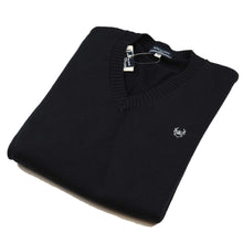 画像をギャラリービューアに読み込む, スクールセーター 女子 コットン 制服 ニット Vネック S~L OLIVE des OLIVE スクールニット 学生 女子高生 女の子 レディース 防寒 綿 ワンポイント (送料無料) (在庫限り)