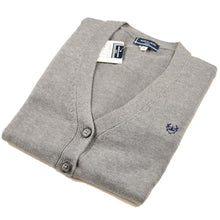 画像をギャラリービューアに読み込む, スクール カーディガン 女子 コットン 綿 制服 ニット ワンポイント 刺繍 S スクールカーディガン 学生 女の子 女子高生 中学生 防寒 洗える おしゃれ (送料無料) (在庫限り)