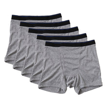 画像をギャラリービューアに読み込む, 【 5枚セット 】ボクサーパンツ ボクサーブリーフ メンズ インナー ボクサー まとめ買い M~LL (無地 下着 パンツ 紳士下着 紳士肌着 男性 紳士 シンプル 前あき M L LL)