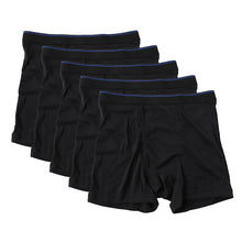 画像をギャラリービューアに読み込む, 【 5枚セット 】ボクサーパンツ ボクサーブリーフ メンズ インナー ボクサー まとめ買い M~LL (無地 下着 パンツ 紳士下着 紳士肌着 男性 紳士 シンプル 前あき M L LL)