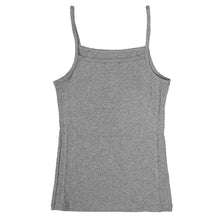 画像をギャラリービューアに読み込む, 下着 キャミソール 綿100% レディース M L LL 肌着 綿 インナー 無地 グレー 白 黒