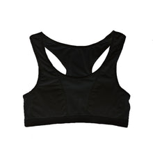 画像をギャラリービューアに読み込む, ジュニア スポーツブラ 中学生 ブラジャー カップ付ハーフトップ 140cm~165cm (スポブラ キッズ 子供 メッシュ 体育deインナー 肌着 ジュニアブラ 小学生 下着 Yバック スクールインナー 子供ブラ 140 150 160 165) (在庫限り)