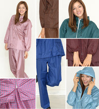 画像をギャラリービューアに読み込む, 撥水加工 レディース ヤッケ M~LL (雨具 レインジャケット) (ワーキング) (在庫限り)