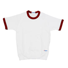 画像をギャラリービューアに読み込む, 体操服 半袖 丸首 スクール 体操着 tシャツ 白 無地 コットン 綿 ポリエステル 小学生 体育 120~150cm (男女兼用 男の子 女の子 キッズ こども 児童 綿混)