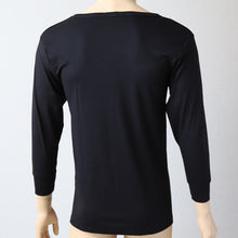 画像をギャラリービューアに読み込む, メンズ インナー 長袖 長袖シャツ 発熱 Vネック M~LL (男 紳士 男性 V首 防寒 肌着 下着 トップス 保温 吸湿発熱 静電気防止 吸汗速乾 M L LL) (紳士肌着) (在庫限り)
