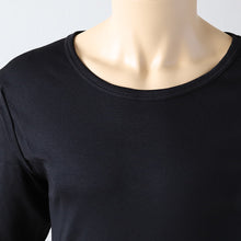 画像をギャラリービューアに読み込む, HEATZONE 紳士ソフトサーモ 長袖丸首シャツ M~LL (男 紳士 男性 クルーネック 防寒 肌着 下着 トップス 保温 吸湿発熱 静電気防止 吸汗速乾 M L LL) (在庫限り)