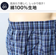画像をギャラリービューアに読み込む, メンズ トランクス 綿100 2枚組 下着 パンツ 前開き おしゃれ かっこいい インナー M~5L 前あき 紳士 綿 大きいサイズ 3l 4l コットン セット 前あき まとめ買い 柄おまかせ