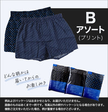 画像をギャラリービューアに読み込む, メンズ トランクス 綿100 2枚組 下着 パンツ 前開き おしゃれ かっこいい インナー M~5L 前あき 紳士 綿 大きいサイズ 3l 4l コットン セット 前あき まとめ買い 柄おまかせ
