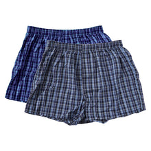 画像をギャラリービューアに読み込む, メンズ トランクス 綿100 2枚組 下着 パンツ 前開き おしゃれ かっこいい インナー M~5L 前あき 紳士 綿 大きいサイズ 3l 4l コットン セット 前あき まとめ買い 柄おまかせ