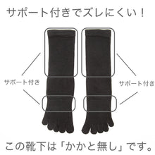 画像をギャラリービューアに読み込む, メンズ 五本指ソックス 靴下 黒 セット 4足組 無地 ビジネス クルーソックス 通勤 ゴルフ 作業用 綿素材 ポリエステル 25cm 26cm 27cm ブラック スポーツ 釣り 25-27cm (在庫限り)