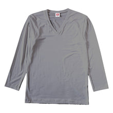 画像をギャラリービューアに読み込む, BVD あったか インナー tシャツ メンズ 裏起毛 長袖 冬 防寒 保温 Vネック 暖かい M~LL B.V.D 下着 ロング丈 ストレッチ あたたかい 白 黒 登山 無地