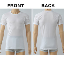 画像をギャラリービューアに読み込む, BVD インナー 半袖 メンズ tシャツ カノコ メッシュ 丸首 2枚組 M~LL bvd インナーシャツ 肌着 下着 クルーネック 春夏 ホワイト 白 M L LL (在庫限り)