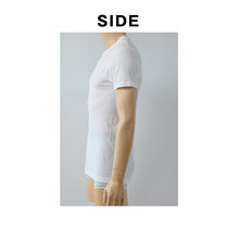 画像をギャラリービューアに読み込む, BVD インナー 半袖 メンズ tシャツ カノコ メッシュ 丸首 2枚組 M~LL bvd インナーシャツ 肌着 下着 クルーネック 春夏 ホワイト 白 M L LL (在庫限り)