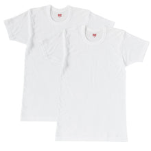 画像をギャラリービューアに読み込む, BVD インナー 半袖 メンズ tシャツ カノコ メッシュ 丸首 2枚組 M~LL bvd インナーシャツ 肌着 下着 クルーネック 春夏 ホワイト 白 M L LL (在庫限り)