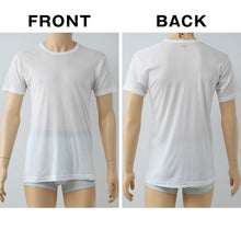 画像をギャラリービューアに読み込む, BVD インナー メンズ 半袖 tシャツ メッシュ 丸首 2枚組 M~LL bvd インナーシャツ 肌着 下着 クルーネック 春夏 ホワイト 白 M L LL (在庫限り)