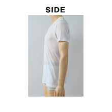 画像をギャラリービューアに読み込む, BVD インナー メンズ 半袖 vネック tシャツ 下着 メッシュ 2枚組 M~LL bvd インナーシャツ 肌着 v首 春夏 ホワイト 白 M L LL (在庫限り)