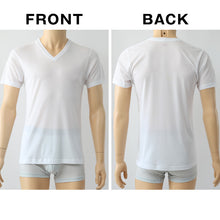 画像をギャラリービューアに読み込む, BVD メンズ インナーシャツ 半袖 vネック tシャツ 下着 2枚組 M~LL 肌着 インナー v首 春夏 防臭 ホワイト 白 M L LL (在庫限り)