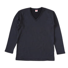 画像をギャラリービューアに読み込む, BVD 瞬暖 メンズ tシャツ vネック 長袖 裏起毛 インナー M~LL v首 冬 防寒 保温 あったか 暖かい 下着 インナーシャツ 静電気防止 厚手 ビジネス アウトドア プレゼント ギフト