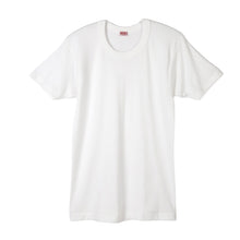 画像をギャラリービューアに読み込む, BVD 厚手 半袖 丸首 クルーネック Tシャツ メンズ インナー 下着 綿100 白 M L B.V.D コットン100% 冬 保温 吸湿 防寒 厚地 丈夫 長持ち 肌着 防寒インナー 寒さ対策シャツ 白シャツ インナーウェア ギフト プレゼント 父の日 敬老の日