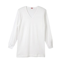 画像をギャラリービューアに読み込む, BVD 厚手 インナー 長袖 メンズ v首 vネック Tシャツ 下着 綿100% 冬 白 M L B.V.D コットン 秋冬 防寒 保温 暖かい あったか 吸湿 厚地 丈夫 長持ち 肌着 寒さ対策シャツ 白シャツ インナーウェア