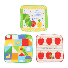 画像をギャラリービューアに読み込む, ハンドタオル ハンカチ 3枚組 キャラクター 柄違い キッズ 子供 保育園 幼稚園 小学生 小学校 約16×16cm プチハンドタオル ウォッシュタオル おしぼりタオル 3P 子供用タオル 入園 ネームタグ まとめ買い セット