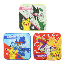 画像をギャラリービューアに読み込む, ハンドタオル ハンカチ 3枚組 キャラクター 柄違い キッズ 子供 保育園 幼稚園 小学生 小学校 約16×16cm プチハンドタオル ウォッシュタオル おしぼりタオル 3P 子供用タオル 入園 ネームタグ まとめ買い セット