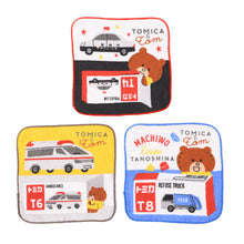 画像をギャラリービューアに読み込む, ハンドタオル ハンカチ 3枚組 キャラクター 柄違い キッズ 子供 保育園 幼稚園 小学生 小学校 約16×16cm プチハンドタオル ウォッシュタオル おしぼりタオル 3P 子供用タオル 入園 ネームタグ まとめ買い セット