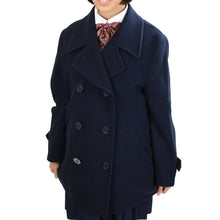 画像をギャラリービューアに読み込む, トンボ学生服 VARSITYMATE スクール用 通学用 男女兼用 ピーコート S~EL (トンボ 防寒 あたたかい 大きいサイズ 中学生 高校生 学校用 アウター 上着 コート スクール) (送料無料)