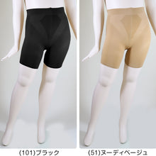 画像をギャラリービューアに読み込む, FreeFit ゆったりソフトガードル3分丈 3L-4L~7L-8L (フリーフィット ガードル 日本製 ラージサイズ ゆったり 補正)