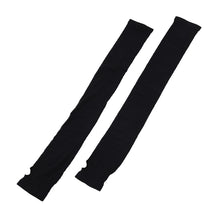 画像をギャラリービューアに読み込む, アームカバー UV 90cm丈 肩 腕カバー フリーサイズ 親指穴あり 紫外線カット 紫外線対策 日焼け対策 日焼け防止 夏 丈長 アウトドア 家庭菜園 運転 外仕事 シンプル 単色