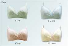 画像をギャラリービューアに読み込む, 授乳ブラ ノンワイヤー ローズマダム LL・3L (マタニティブラ マタニティー 授乳 妊婦 産前 産後 下着 インナー ハーフトップ LL 3L) (在庫限り)