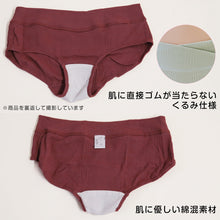 画像をギャラリービューアに読み込む, マタニティ ショーツ 浅ばき パンツ 下着 産前 産後 M・L (マタニティー 妊婦 インナー 綿混 ローライズ 出産準備 ランダムリブ)