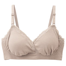 画像をギャラリービューアに読み込む, 授乳ブラ マタニティ 産前 産後 ブラジャー カップ付き 下着 インナー カシュクール クロスオープン M~LL 出産準備 ワイヤーなし 4段階ホック マタニティウェア マタニティ服 ローズマダム おしゃれ