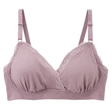 画像をギャラリービューアに読み込む, 授乳ブラ マタニティ 産前 産後 ブラジャー カップ付き 下着 インナー カシュクール クロスオープン M~LL 出産準備 ワイヤーなし 4段階ホック マタニティウェア マタニティ服 ローズマダム おしゃれ