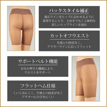 画像をギャラリービューアに読み込む, グンゼ ライザップ ガードル 3分丈 ヒップアップ 補正下着 M~LL (補正ボトム ぽっこりお腹 お腹引き締め ひびきにくい レディース 補正 インナー RIZAP)