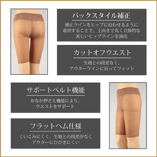 画像をギャラリービューアに読み込む, グンゼ ライザップ ガードル 5分丈 ヒップアップ 補正下着 M~LL (補正ボトム ぽっこりお腹 お腹引き締め ひびきにくい レディース 補正 インナー RIZAP)