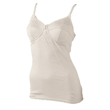 画像をギャラリービューアに読み込む, カップ付き キャミソール 綿 ノンワイヤー M~3L (下着 ブラキャミ 大きいサイズ カップ付きインナー レディース インナー 綿100% 肌着)