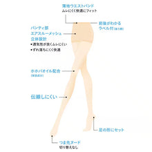 画像をギャラリービューアに読み込む, グンゼ サブリナ ストッキング 伝線 夏 S-M~L-LL レディース パンスト 伝線しにくい GUNZE SABRINA UV 涼感 メッシュ サマー サマーストッキング