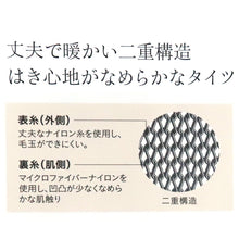 画像をギャラリービューアに読み込む, グンゼ サブリナ タイツ 110デニール レディース M-L・L-LL 保湿 毛玉防止 静電気防止 婦人 秋冬 黒
