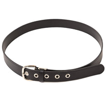 画像をギャラリービューアに読み込む, SchooLog 学生ベルト スクールベルト ハトメ打ち 100cm 男子 小学生 中学生 高校生 ベルト 紳士 フォーマル 学生服 通学用 制服用 ブラック 黒 入学準備