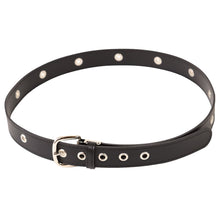 画像をギャラリービューアに読み込む, SchooLog 学生ベルト スクールベルト ハトメ打ち 100cm 男子 小学生 中学生 高校生 ベルト 紳士 フォーマル 学生服 通学用 制服用 ブラック 黒 入学準備