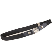 画像をギャラリービューアに読み込む, ゴムベルト キッズ ベルト ゴム 制服 学生 2way 25mm幅 フリーサイズ 小学生 中学生 子供 学校 バックル スカート ベルト スクールベルト (在庫限り)