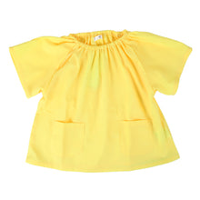 画像をギャラリービューアに読み込む, 幼稚園 スモック 半袖 スモッグ 撥水 女の子 男の子 無地 80~130cm 子供 保育園 幼児 かぶり 入園 キッズ 80 90 100 110 120 130 シンプル