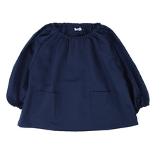 画像をギャラリービューアに読み込む, スモック 長袖 幼稚園 スモッグ 子供 撥水 キッズ 80~130cm 女の子 男の子 無地 80 90 100 110 120 130 お食事 エプロン 遊び着 保育園 子ども 入園準備