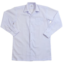 画像をギャラリービューアに読み込む, スクールシャツ 長袖 男子 開襟シャツ ホワイト 学生 フォーマル 無地 大きいサイズ 110cmA~180cmB b体 B体 学生服 ワイシャツ 小学 中学 高校 学校 男の子 制服 冬服 シャツ 抗菌防臭 スクログ 110 120 130 140 150 160 170 180 (在庫限り)