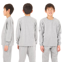画像をギャラリービューアに読み込む, 綿100% キッズ 長袖 Tシャツ 薄手 子供服 男の子 女の子 無地 ジュニア 100~160cm 子供 ロンT 綿100% コットン トップス インナー 肌にやさしい 通園 通学 ルームウェア パジャマ 重ね着 冷房対策 春 秋 シンプル 定番 デイリー