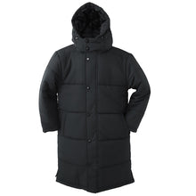 画像をギャラリービューアに読み込む, ベンチコート キッズ ジュニア ジャケット アウター フード付き 子供服 防寒 冬服 軽い 120~170cm・M~3L スクール用ジャケット 小学生 制服 コート 子供 男の子 女の子 暖かい 130 140 150 160 L LL (送料無料)